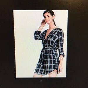 💙🎉 LuckyBrand New Girlfriend plaid dress